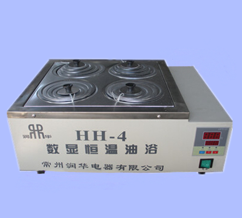 Hh-4 digital temperature control oil bath pan