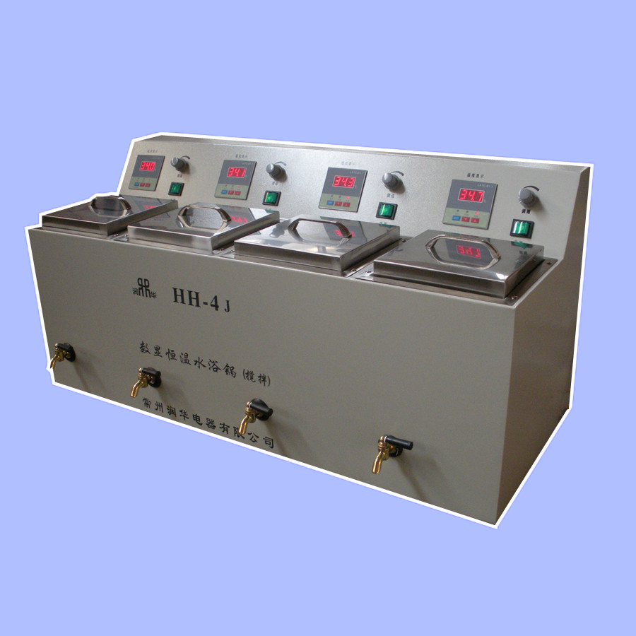 Hh-4aj independent temperature control independent agitator intelligent P.I.D. control high power magnetic stirring instrument xuanrunhua