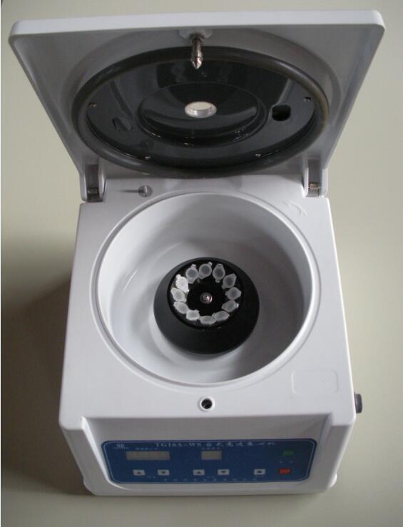 Table top high speed centrifuge tg16a-ws intelligent constant speed and timing manufacturer's silent design