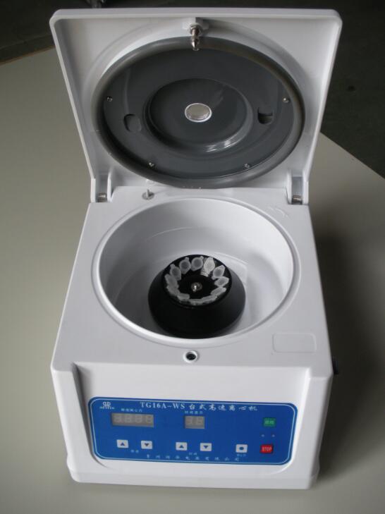 Intelligent constant speed and timing of tg16a-ws high speed centrifuge