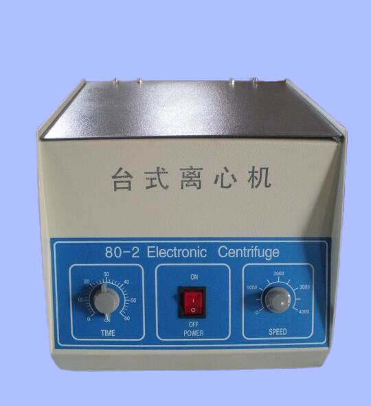 Mechanical timing knob type stepless speed regulation of 80-2 table type low speed centrifuge