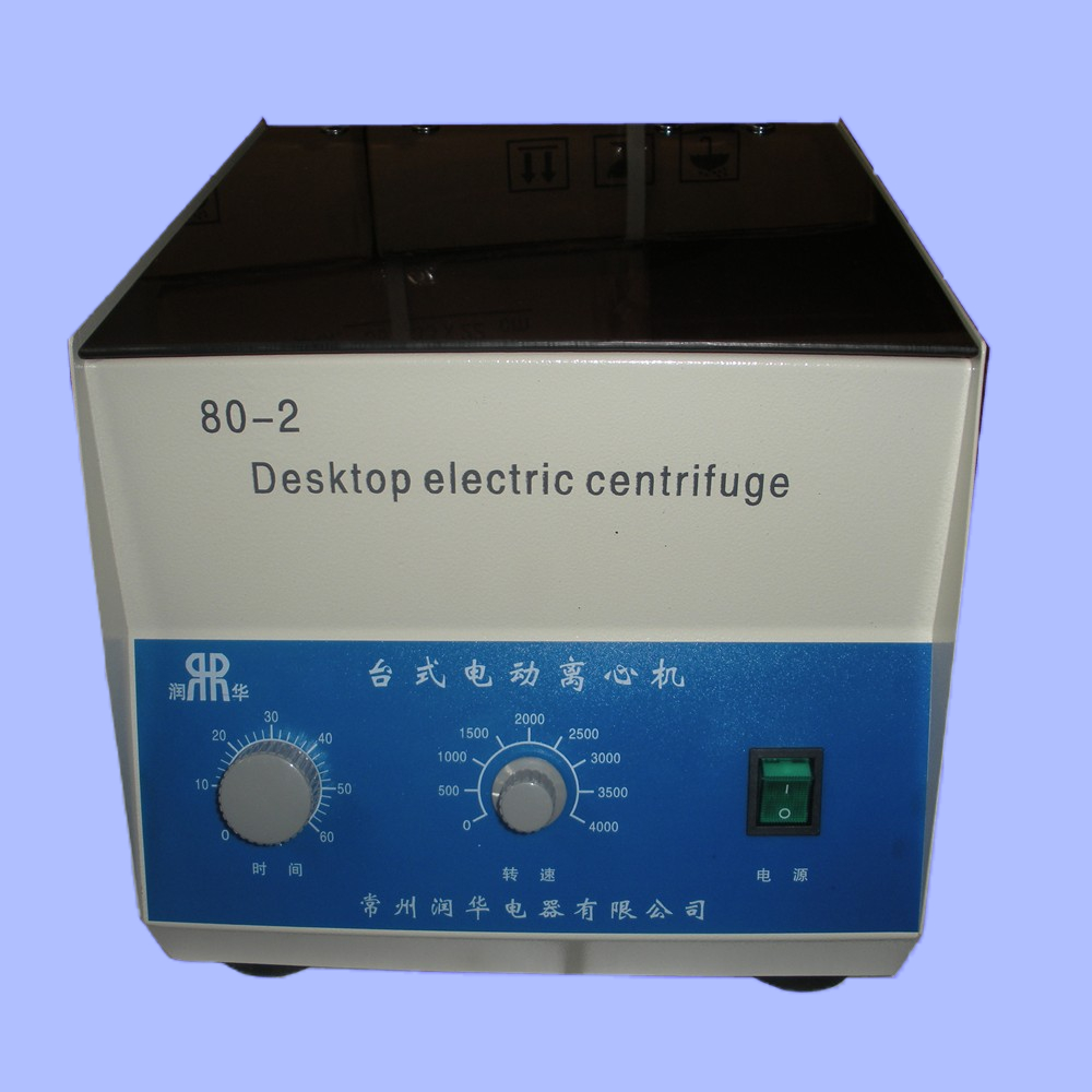 The speed of 80-2 desktop electric centrifuge is stable