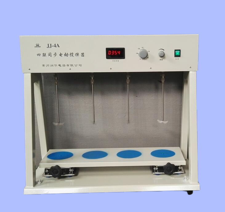 Four electric stirrer jj-4a digital display speed and speed adjustable synchronous mixing