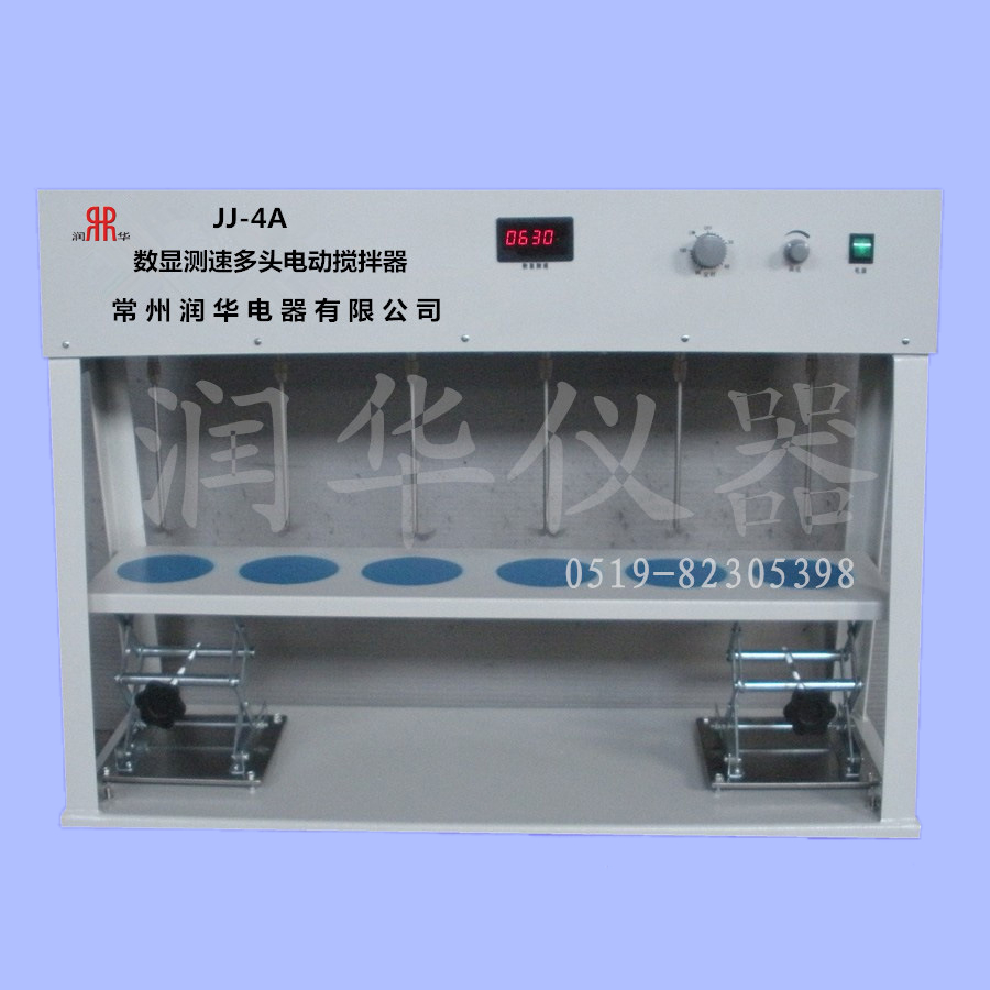 JJ-4ASynchronization of six electric stirrers with digital display and speed measurement